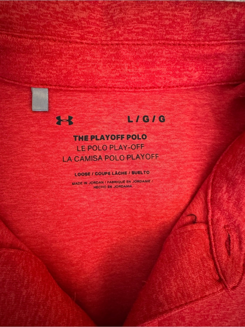 Under Armour Men’s Polo Pack - Blue, Red and Orange Shades - Picture 2 of 4